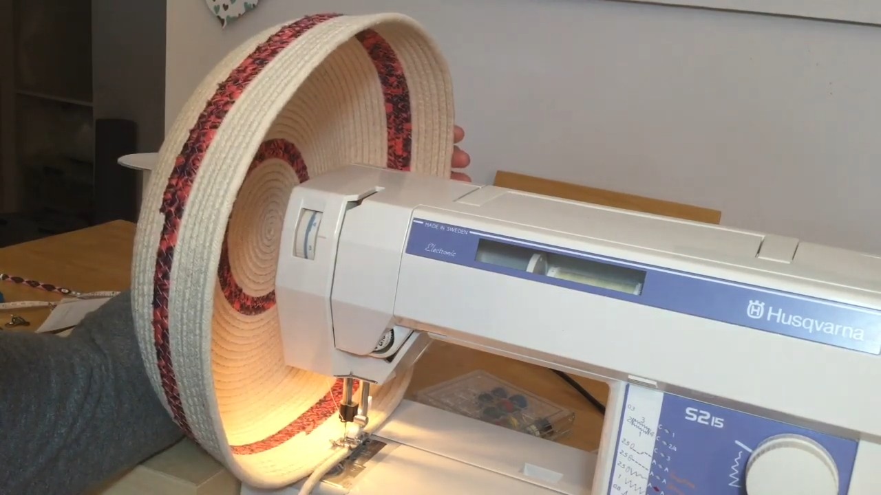 DIY Rope Basket with Handles