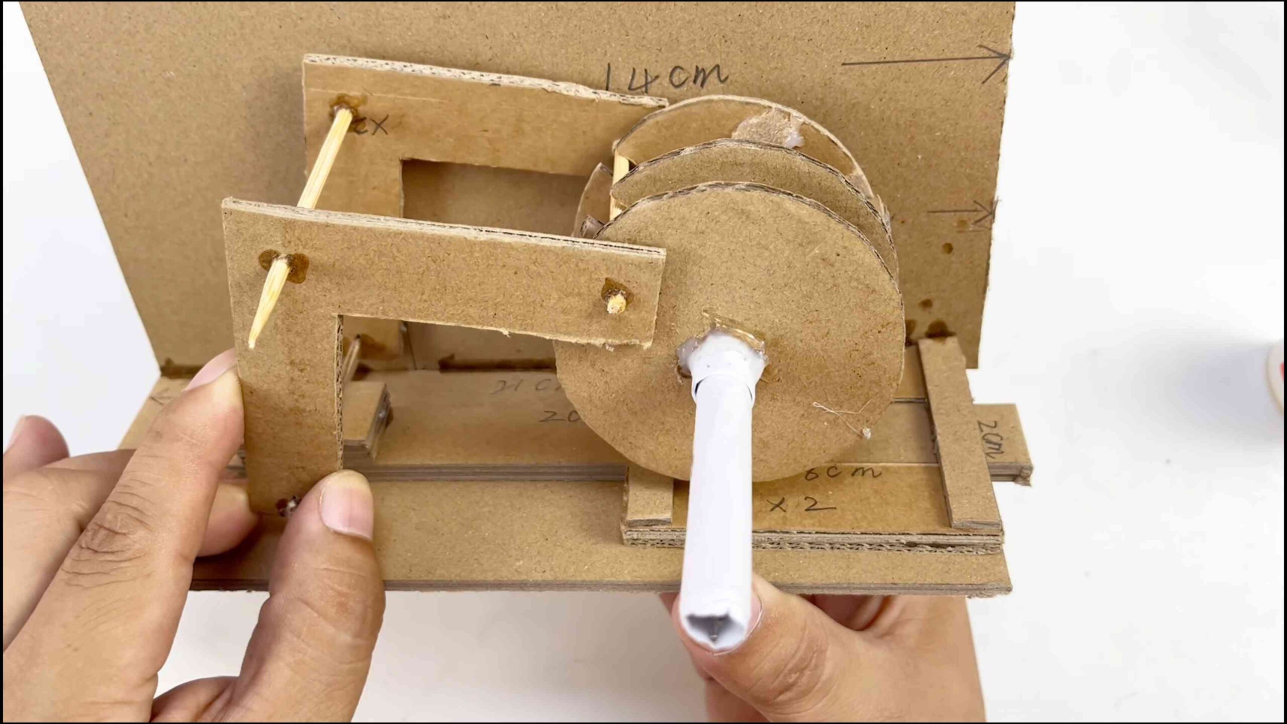 DIY cardboard safe