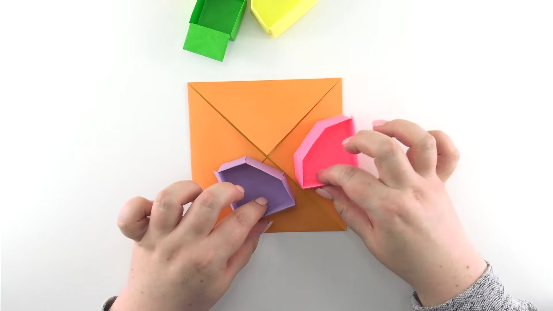 DIY Origami Divider Box
